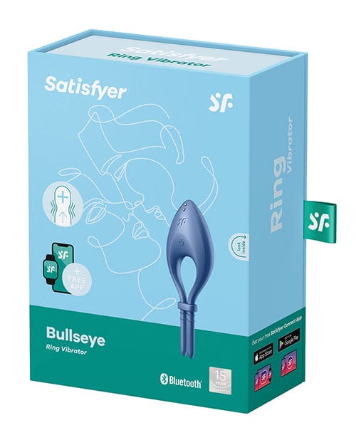 Eis INCsatisfyer Satisfyer Bullseye Ring Vibrator - Blue Penis Toys