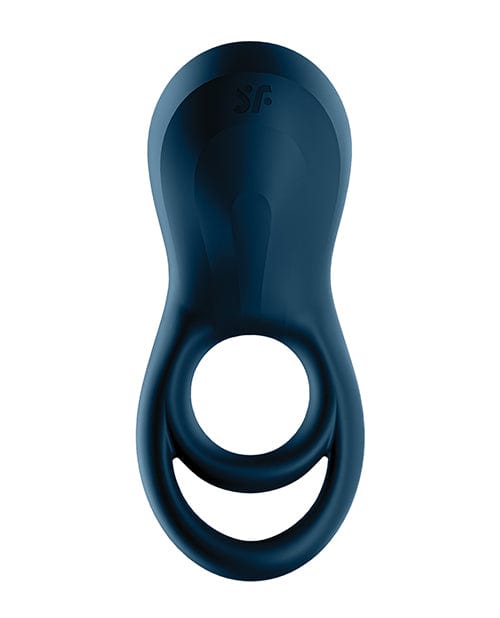 Satisfyer Epic Duo Ring Vibrator - Dark Blue by Satisfyer | Cock Rings | OrchidToys.com Satisfyer Epic Duo Ring Vibrator - Dark Blue by Satisfyer | Cock Rings | OrchidToys.com