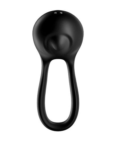 Eis INCsatisfyer Satisfyer Majestic Duo Ring Vibrator - Black Penis Toys
