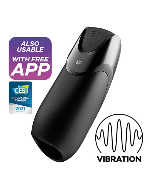 Eis INCsatisfyer Satisfyer Men Vibration + - Black Penis Toys