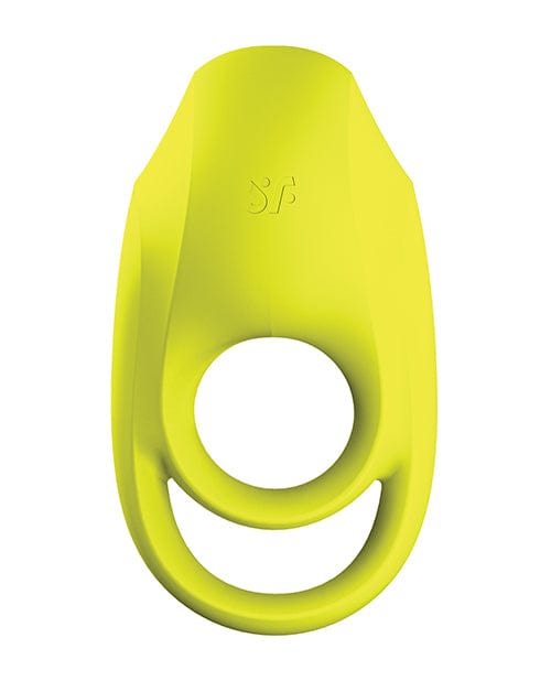 Eis INCsatisfyer Satisfyer Spectacular Duo Ring Vibrator - Lime Green Penis Toys