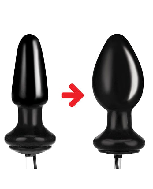 Electric Eel Lux Fetish 4" Inflatable Vibrating Butt Plug Anal Toys