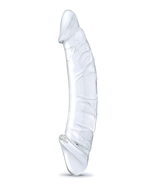 Electric Eel Glas 10.5" Realistic Girthy Glass Double Dong - Clear Dildos