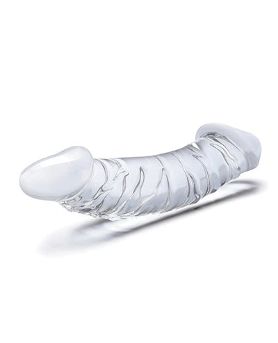 Electric Eel Glas 10.5" Realistic Girthy Glass Double Dong - Clear Dildos