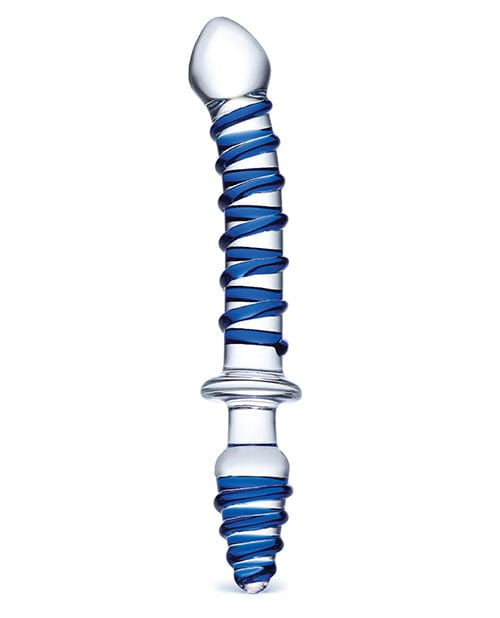 Electric Eel Glas 10" Mr. Swirly Double Ended Glass Dildo &amp; Butt P Dildos