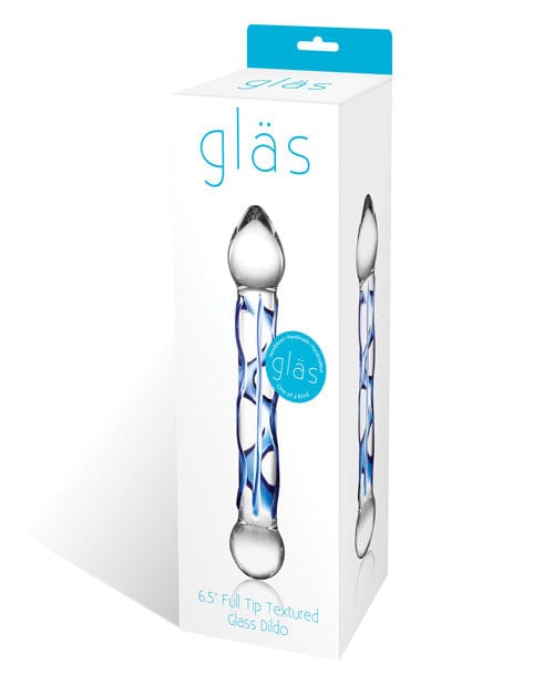 Electric Eel Glas 6.5" Tip Textured Glass Dildo Dildos