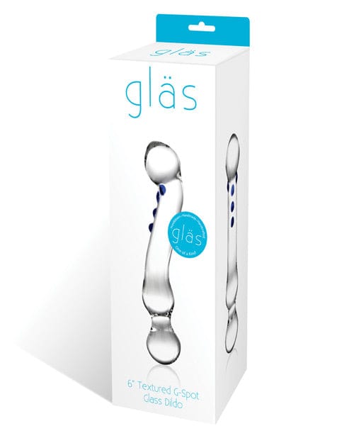 Electric Eel Glas 6" Curved G-Spot Glass Dildo Dildos