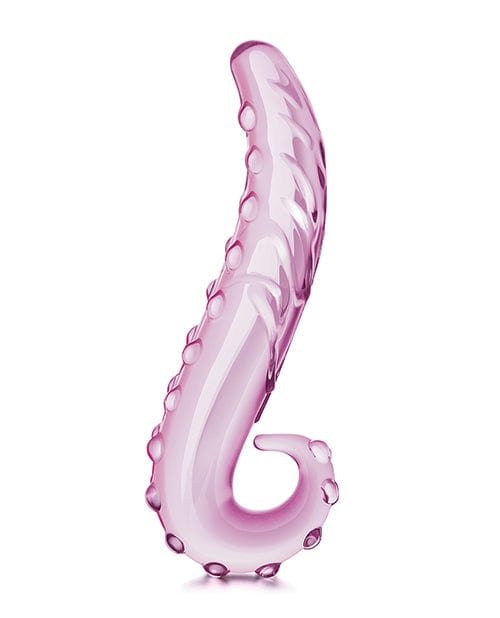 Electric Eel Glas 6" Lick-it Glass Dildo - Pink Dildos