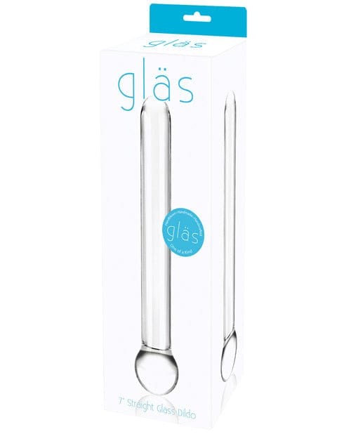 Electric Eel Glas 7" Straight Glass Dildo - Clear Dildos