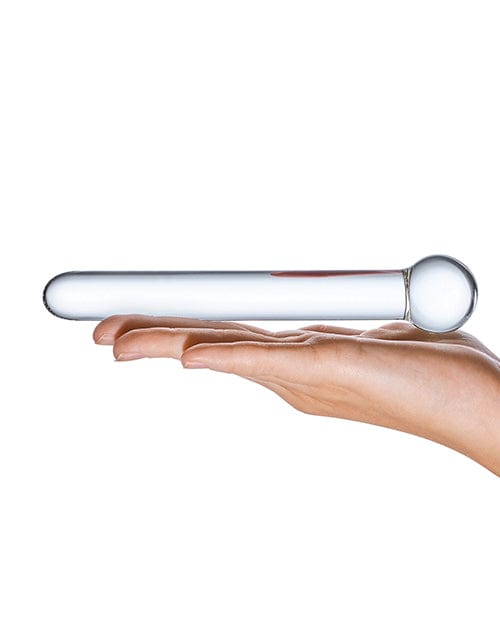Electric Eel Glas 7" Straight Glass Dildo - Clear Dildos