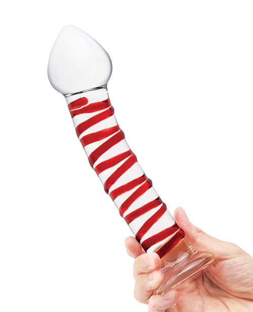 Glas 8" Mr. Swirly Glass Dildo - Red by Glas | Dildos | OrchidToys.com GLAS -510 Glas 8" Mr. Swirly Glass Dildo - Red by Glas | Dildos | OrchidToys.com GLAS -510