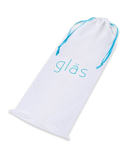 Electric Eel Glas 8" Sweetheart Glass Dildo - Pink-Clear Dildos