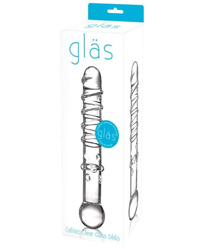 Electric Eel Glas Callisto Glass Dildo - Clear Dildos