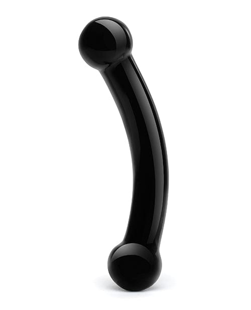 Electric Eel Glas Double Bull Glass Dildo - Black Dildos