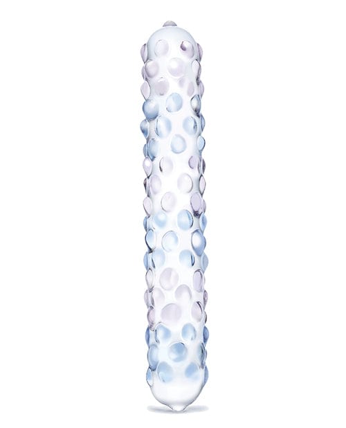 Glas Purple Rose Nubby Glass Dildo