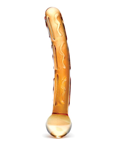 Electric Eel Glas Tickler Dildo - Orange Dildos