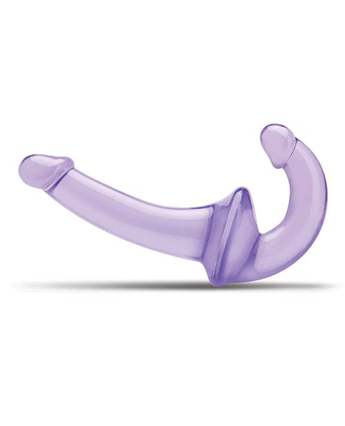 Electric Eel Lux Fetish Strapless Strap On - Purple Dildos