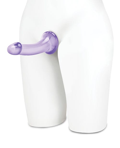 Electric Eel Lux Fetish Strapless Strap On - Purple Dildos