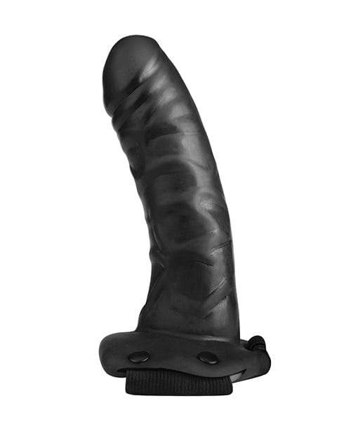 Electric Eel Lux Fetish Unisex Vibrating Hollow Strap On Dildo Dildos