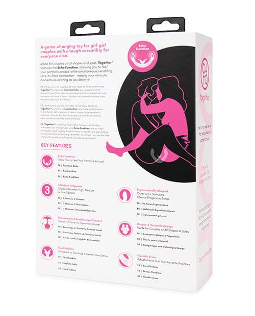 Electric Eel Together Female Intimacy Vibe - Pink Dildos