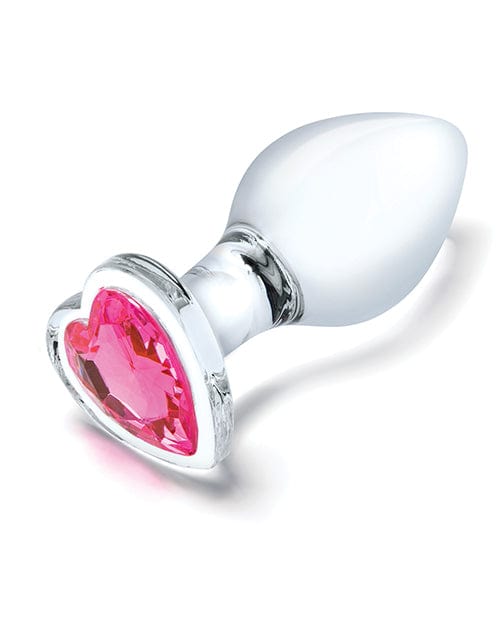 Electric Eel INC Glas 3 Pc Heart Jewel Glass Anal Training Kit Anal Toys