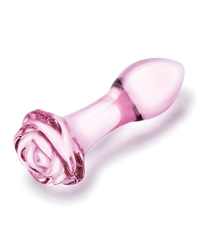 Electric Eel INC Glas 3 Pc Rosebud Butt Plug Set - Pink Anal Toys