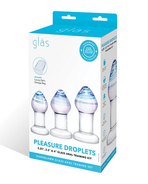 Electric Eel INC Glas Pleasure Droplets Anal Training Kit Anal Toys