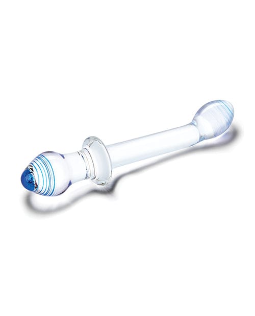 Electric Eel INC Glas 9.5" Double Play Dual Ended Dildo - Clear Dildos