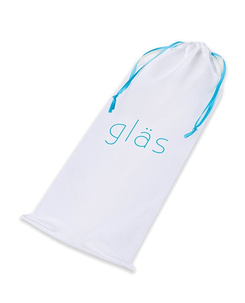 Electric Eel INC Glas 9" Classic Curved Dual Ended Dildo - Clear Dildos