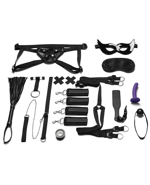 Electric Eel Everything You Need Bondage In A Box 12 Piece Bedspreader Set Kink &amp; BDSM