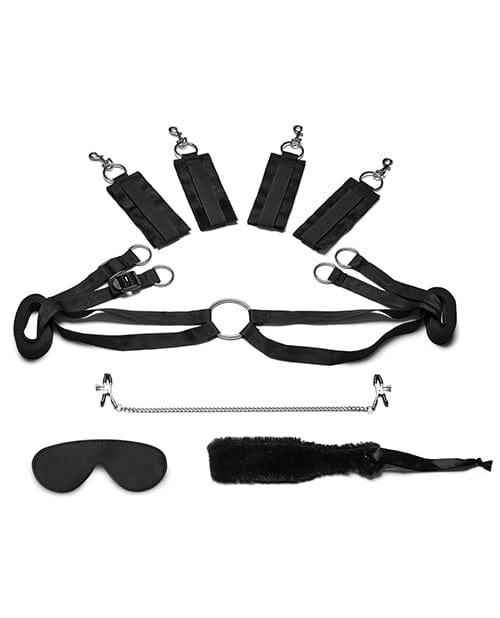 Electric Eel Fuzzy Lovers 4 Piece Bedspreader Set Kink &amp; BDSM