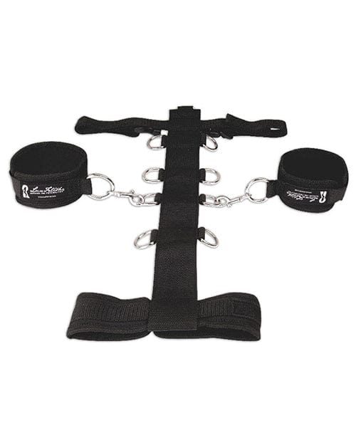 Lux Fetish 3 Piece Adjustable Neck & Wristraint Set