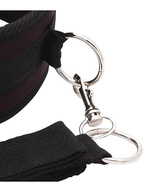Electric Eel Lux Fetish Collar &amp; Leash Set Kink &amp; BDSM