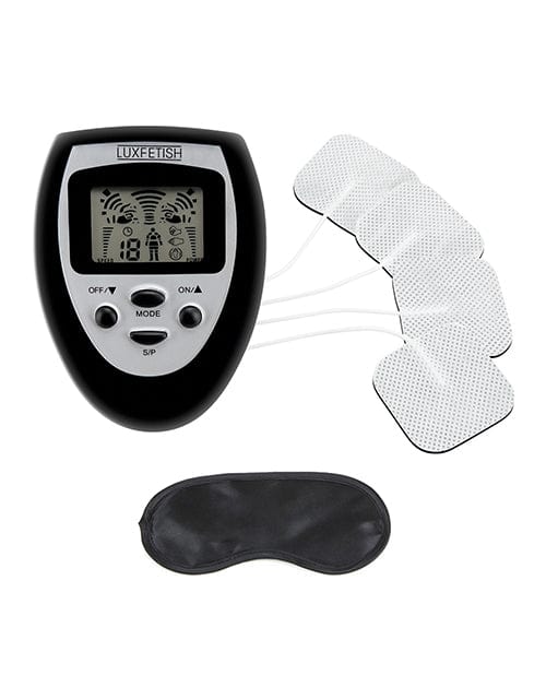 Electric Eel Lux Fetish Electro Sex Kit with Stimulation Pads Kink &amp; BDSM