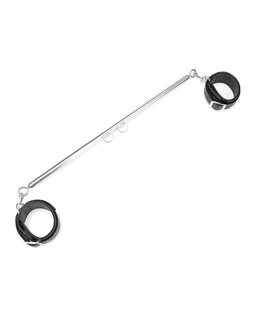 Electric Eel Lux Fetish Expandable Bar Spreader Set with Leatherette Cuffs Kink &amp; BDSM