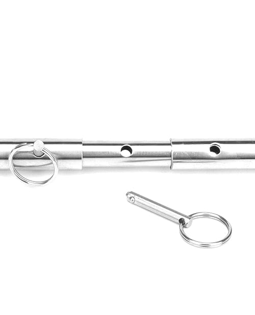 Electric Eel Lux Fetish Expandable Bar Spreader Set with Leatherette Cuffs Kink &amp; BDSM