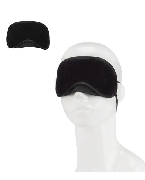 Electric Eel Lux Fetish Peek A Boo Love Mask - Black Kink &amp; BDSM
