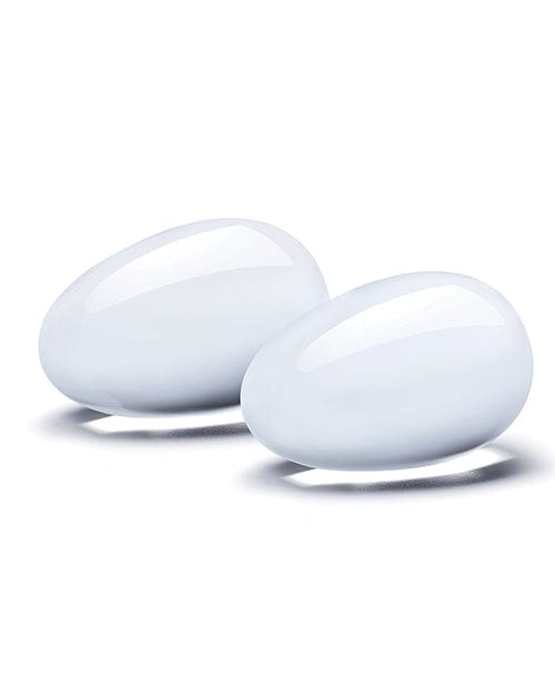 Electric Eel Glas 2 Piece Glass Yoni Eggs Set - Clear More