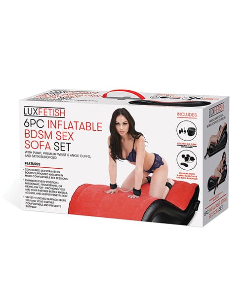 Lux Fetish 6 Piece Inflatable BDSM Sex Sofa Set