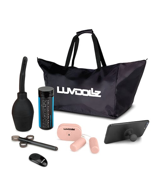 Electric Eel Luvdolz Remote Control Rechargeable Fuck Buddy W-douche - Ivory Penis Toys