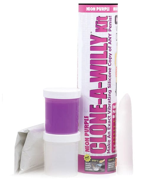 Empire Labs Clone-a-willy Kit Vibrating Neon Purple Dildos