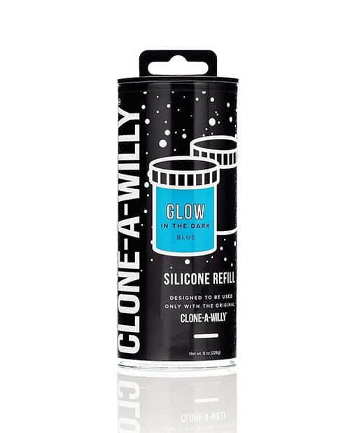Empire Labs Clone-a-willy Silicone Glow In The Dark Refill Blue Dildos