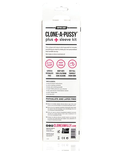 Empire Labs Clone-a-pussy Plus+ Sleeve Penis Toys