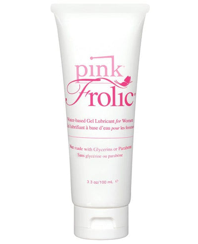Empowered Products Pink Frolic Gel Lubricant - 3.3 oz. Flip Top Tube Lubes