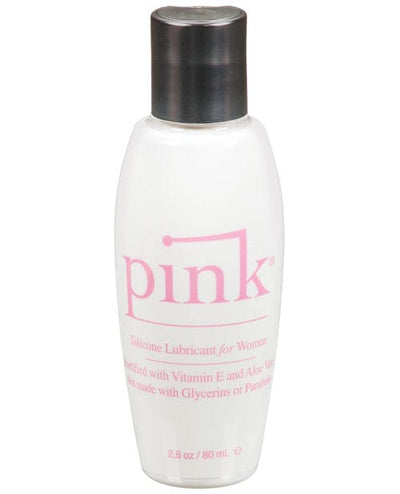 Empowered Products Pink Silicone Lube Flip Top Bottle 2.8 Oz Lubes