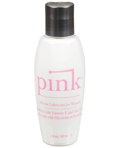 Empowered Products Pink Silicone Lube Flip Top Bottle 2.8 Oz Lubes