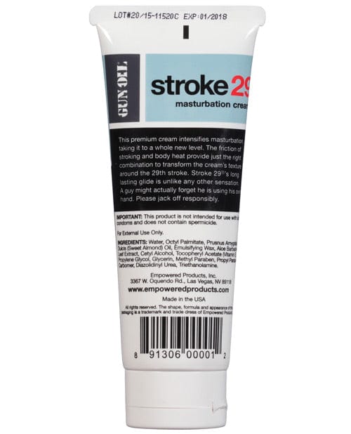 Empowered Products Stroke 29 Masturbation Cream Lubes
