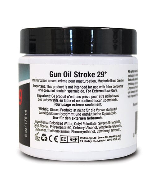 Empowered Products Stroke 29 Masturbation Cream - 6 Oz. Jar Lubes