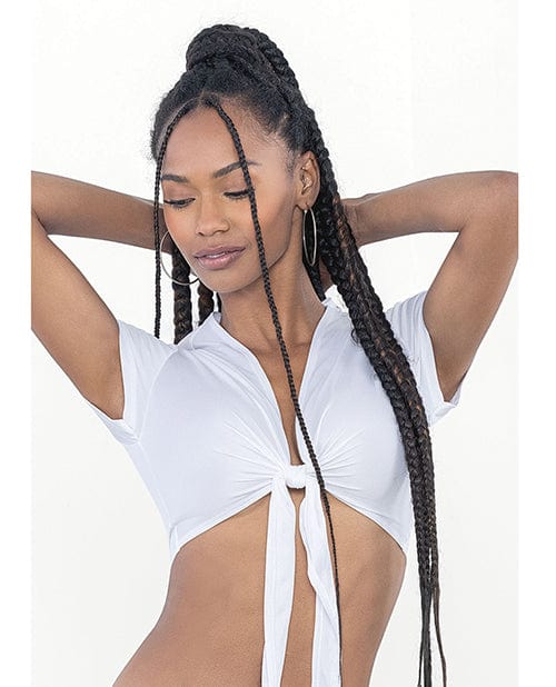 Escante INC Tie Top O/s White Lingerie &amp; Costumes