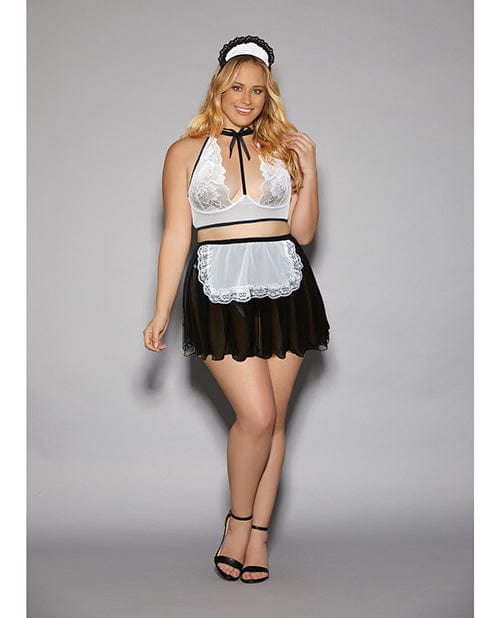 Escante Euphoria French Maid with Headpiece Queen Lingerie & Costumes